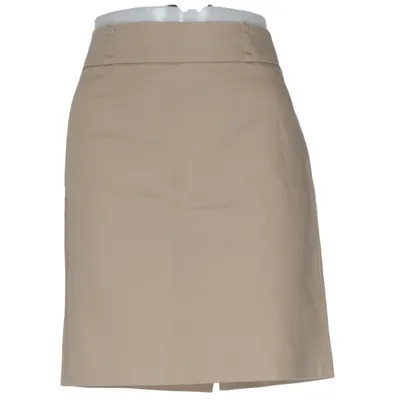 Pencil skirt (Beige) from Larry Levine Cotton, Elastane