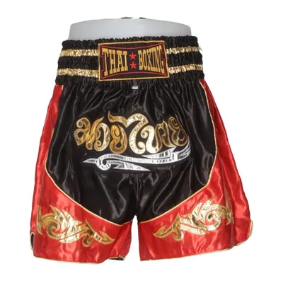Kampsportsbyxor (Svart, Röd, Guldfärgad) från Thaiboxning