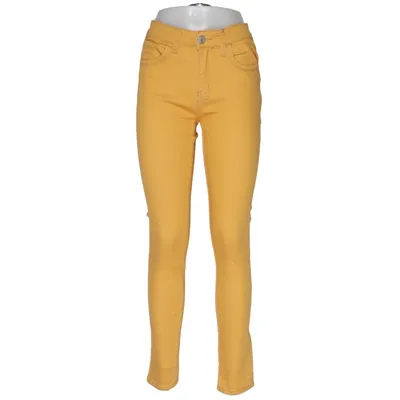 Chinos (Gul) fra Miss RJ Bomuld, Elastan, Polyester