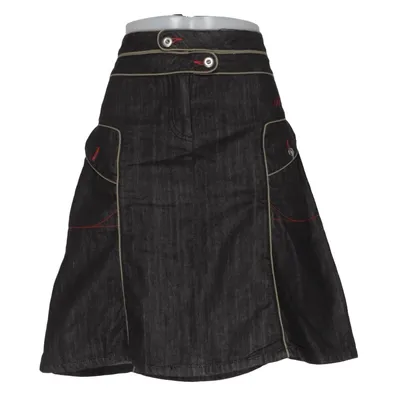 Denim skirt (Black) from Skunkfunk Cotton