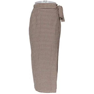 Omlottkjol (Brun, Vit) från Pimkie Polyester, Viskos