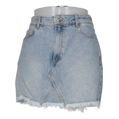 Denim skirt (Blue) from Mango Denim Cotton