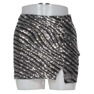 Rok (Zwart, Zilver) van Loavies Polyester