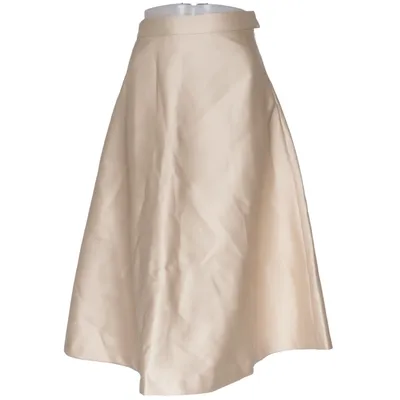 Långkjol (Beige) från H&M Party Polyester