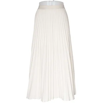 Maxi nederdel (Beige) fra H&M Modern Classic Polyester