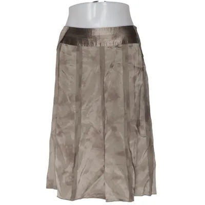 Skirt (Beige) from SAND Copenhagen Silk