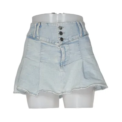 Jupe en jean (Bleu) de Divided by H&M Coton, Élasthane, Polyester