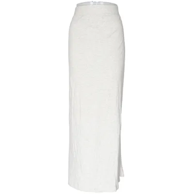 Maxi skirt (Gray) from Tindra Cotton, Elastane, Viscose
