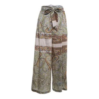 Broek (Beige, Meerkleurig) van Mango Suit Polyester