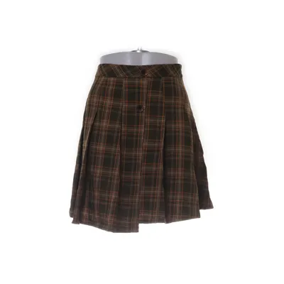 Skirt (Green, Brown, Multicolored) from Romwe Polyester
