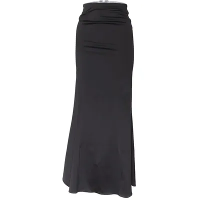 Långkjol (Svart) från John Zack Elastan, Polyester