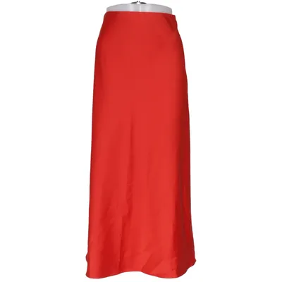 Jupe longue (Rouge) de Lindex Élasthane, Polyester