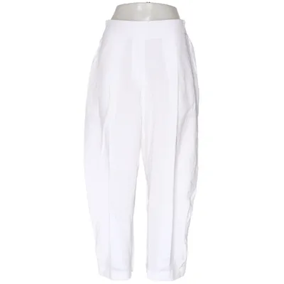 Pants (White) from United Colors of Benetton Lyocell