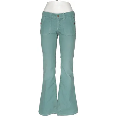 Corduroy pants (Green) from Abercrombie & Fitch Cotton, Elastane, Polyester