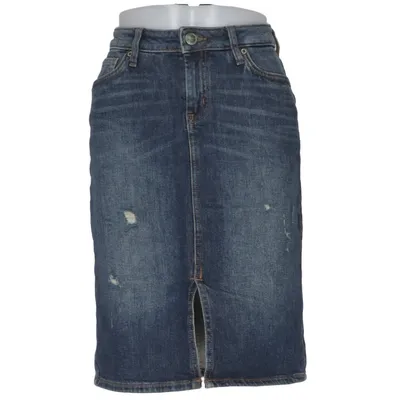 Denim skirt (Blue) from Mango Denim Cotton, Elastane