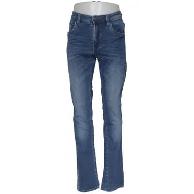 Jean (Bleu) de Blend Coton, Élasthane