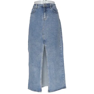 Denim skirt (Blue) from Miss Anna Cotton, Elastane, Polyester