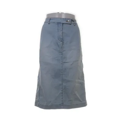 Jeanskjol (Blå) från VILA Denim Bomull, Elastan, Polyester