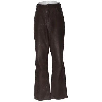 Läderbyxor (Brun) från Henson & Henson Skinn, Polyester