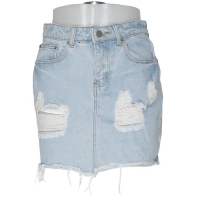 Jupe en jean (Bleu) de NLY Jeans Coton