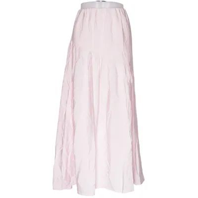 Maxi nederdel (Pink) fra Gina Tricot Polyamid, Viscose