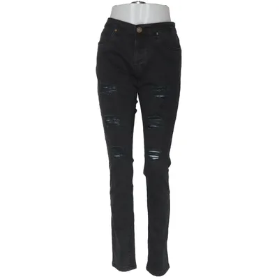Jeans (Svart) från Zicho Bomull, Elastan