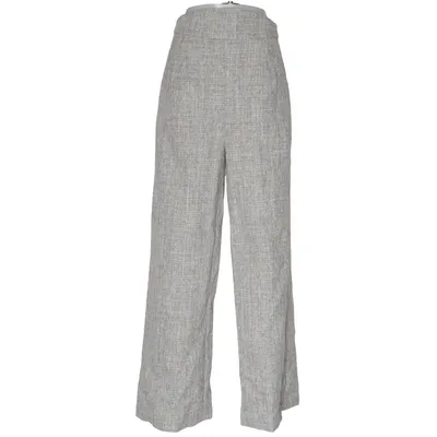 Palazzo pants (Gray, Blue) from Unique Vintage Polyester