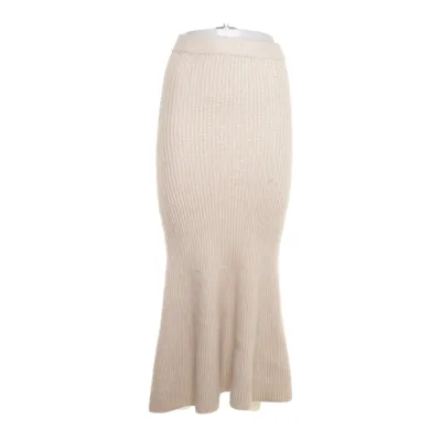 Maxi skirt (Beige) from H&M Polyester, Acrylic, Wool