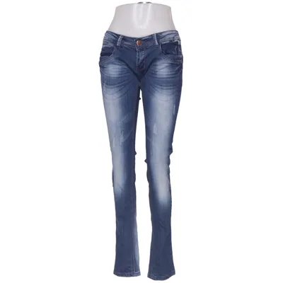 Jeans (Blå) från Lantis Bomull, Elastan