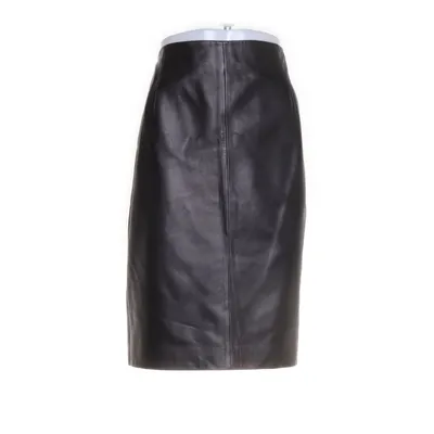 Leren rok (Zwart) van Jake's