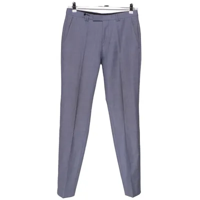 Pantalon de costume (Bleu) de Hugo Boss Viscose, Laine