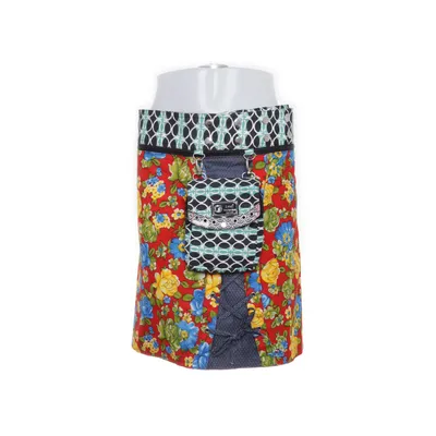 Wikkelrok (Rood, Meerkleurig) van ZAND Amsterdam Katoen, Polyester