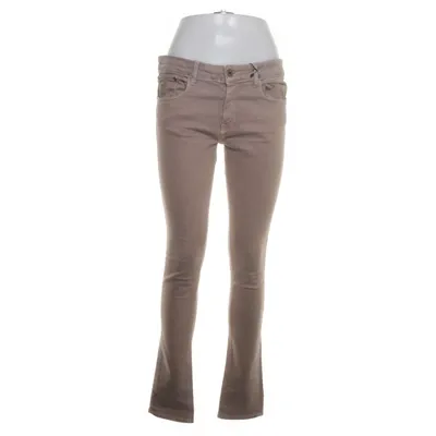 Jeans (Beige) from April 77 Leather, Cotton, Elastane