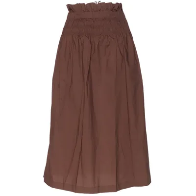 Maxi rok (Bruin) van Rue de Femme