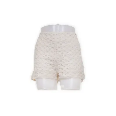 Shorts (Beige) from Zara Elastane, Polyester