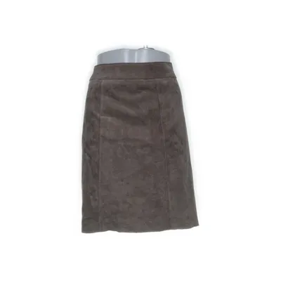 Läderkjol (Grå) från Jofama Skinn, Polyester