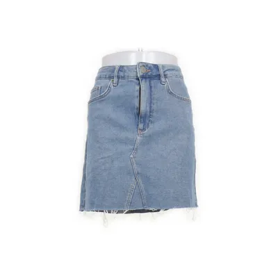 Denim skirt (Blue) from Second Female Cotton, Elastane