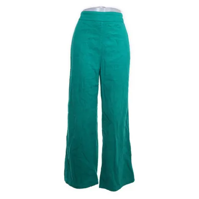 Corduroy broek (Groen) van Promod Katoen