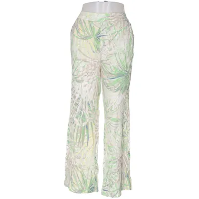 Pantalon patte d'éléphant (Vert, Multicolore) de Heine Viscose