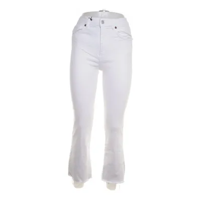 Jeans (Vit) från Zara Bomull, Elastan