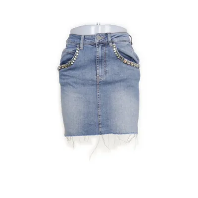 Denim skirt (Blue) from Guess Elastane, Polyester
