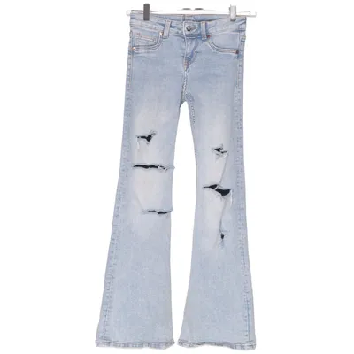 Jeans (Blå) från Divided by H&M Bomull, Elastan, Polyester