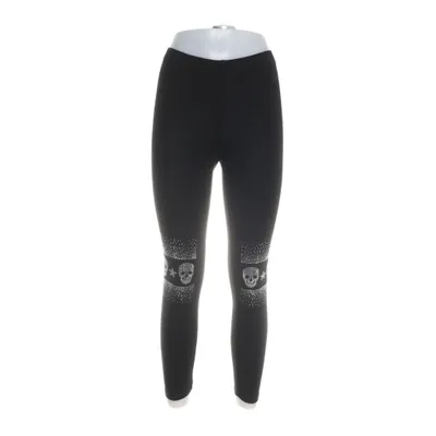 Leggings (Black, Silver) from CC Fashion Cotton, Elastane