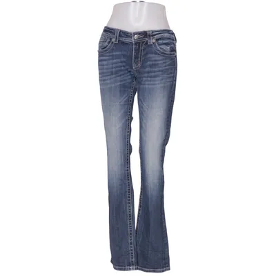 Jeans (Blå) fra Miss Me Bomuld, Elastan