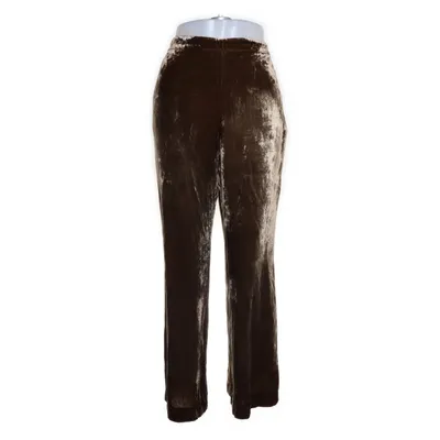 Byxor (Guldfärgad) från Massimo Dutti Polyester, Silke