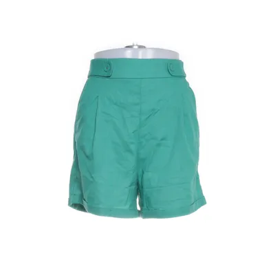 Shorts (Green) from Cerise Blue Cotton, Linen, Polyester