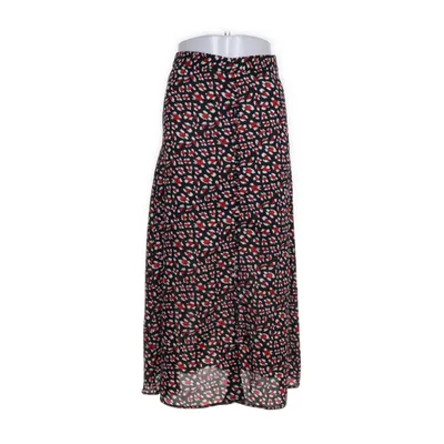 Maxi rok (Zwart, Meerkleurig) van Loavies Polyester