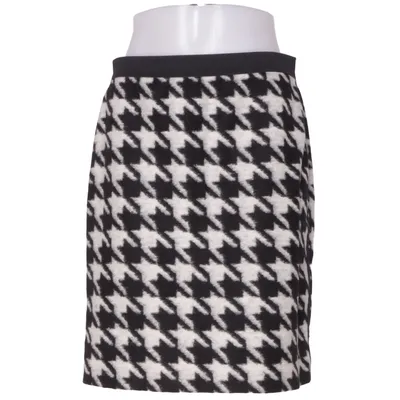 Skirt (Black, White) from Michele Acrylic, Polyester, Wool