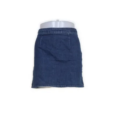 Jeanskjol (Blå) från ASOS Petite Bomull, Elastan