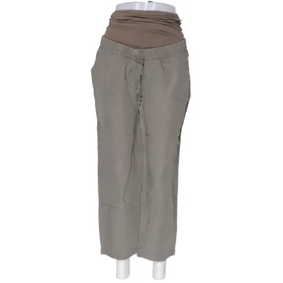 Mammabyxor (Grön) från H&M Mama Bomull, Elastan, Linne, Viskos